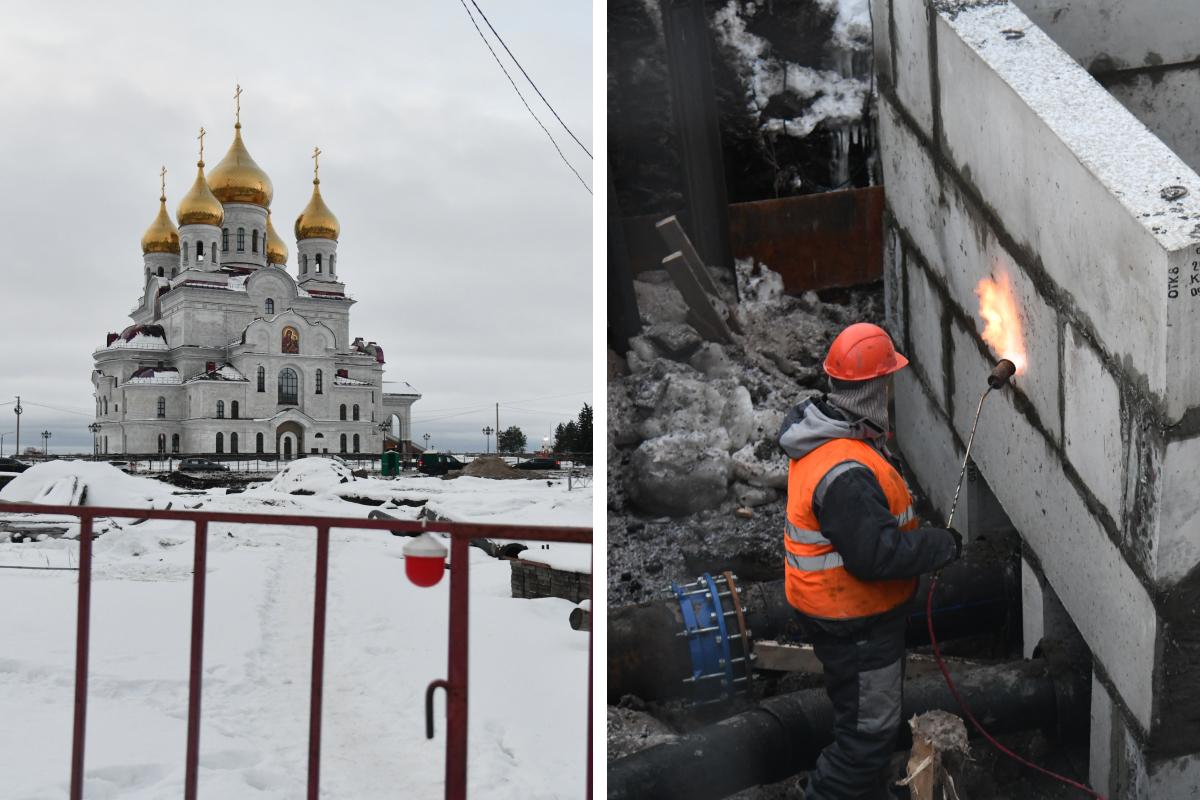 В каком виде встретит Новый год архангельская площадь Профсоюзов