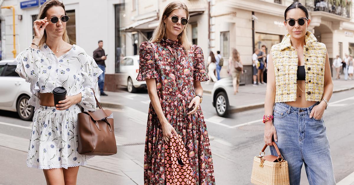 Люкс миксуют с Wildberries, вещи Zara везут из-за границы: в чем встречают лето модные Патрики