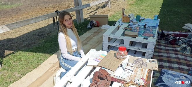 Татьяна Пережогина руководит проектом «Конные традиции» | Источник: Анна Сарапульцева /45.RU