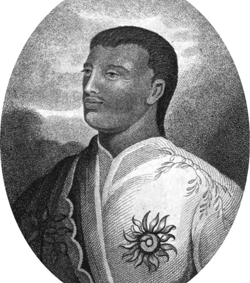 Король Таити Помаре II в молодости | Источник: Public domain, via Wikimedia Commons