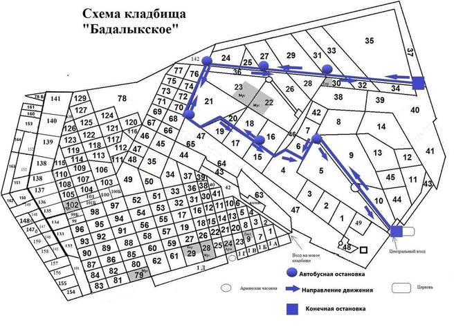 Схема движения по Бадалыку | Источник: Дептранс Красноярска / Telegram