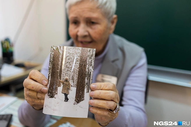 К ним приезжала учительница русского языка, но сама она&nbsp;— француженка | Источник: Мария Ленц / NGS24.RU 