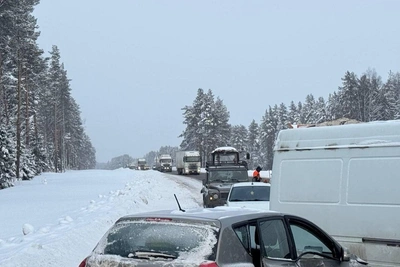 Five-Car Collision Near Yaroslavl Partially Closes Highway