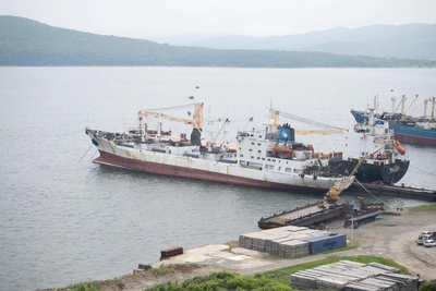 Авария на «Калтане» в Пусане: пострадали четыре моряка