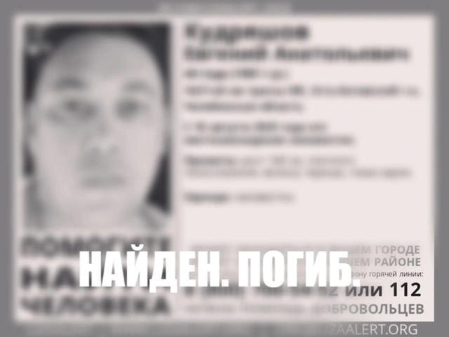 Сообщение появилось в группе волонтеров | Источник: Поисковый отряд «ЛизаАлерт» Челябинской области / Vk.com
