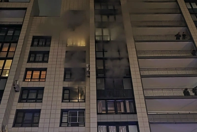 Пожар в Петербурге: трое детей пострадали из-за розжига