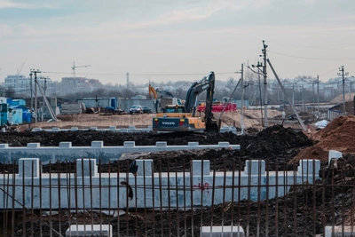 На Некрасовском мосту в Вологде возводят две эстакады