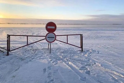 Последний зимник в ХМАО закрывается у границы с Томской областью