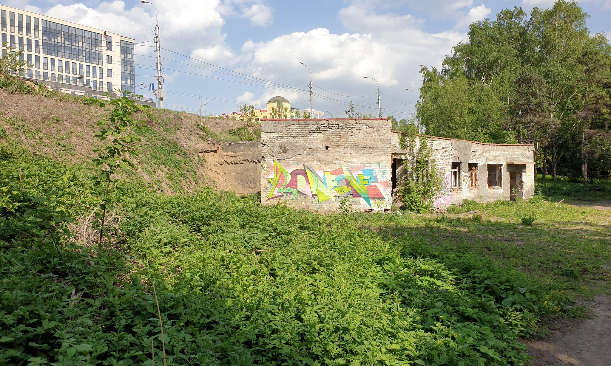 В Новосибирске выставили на продажу часть набережной с туалетом