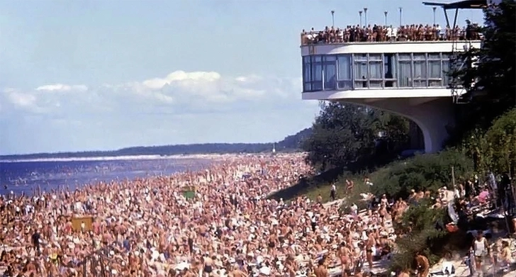 Ресторан «Юрас Перле» («Морская жемчужина»), Юрмала, 1965 | maximonline.ru