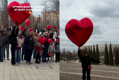 Краснодарцы устроили флешмоб в честь Галицкого