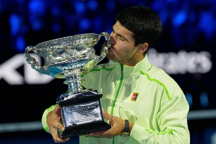 Сколько миллионов евро заработал Карлос Алькарас за победу в финале Australian Open 2026? | Источник: Cal Sport Media