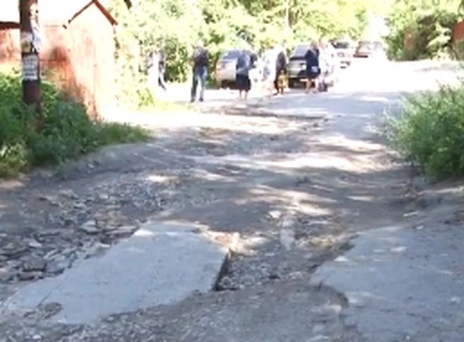 Жители Горрощи пожаловались на отсутствие ливневки | ya62.ru