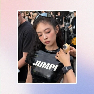 Дженни из BLACKPINK показала нарядный макияж со стрелками на лето 2025