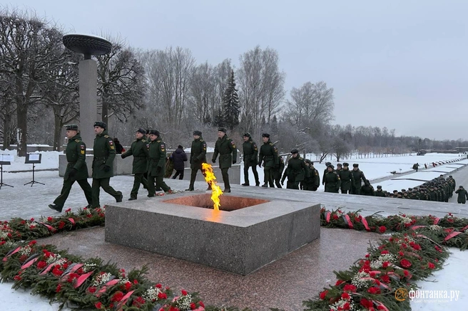 Петербург отмечает День полного освобождения от блокады | Источник: Валентин Егоршин / FONTANKA.RU