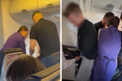 Буйную пассажирку связали в самолете Архангельск — Санкт-Петербург