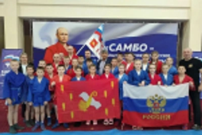 Награждение на Кубке Губернатора по сельскому самбо