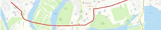 Южный скоростной периметр проходит частично через охраняемую природную территорию  | Источник: департамент транспорта и дорожного хозяйства Краснодара 