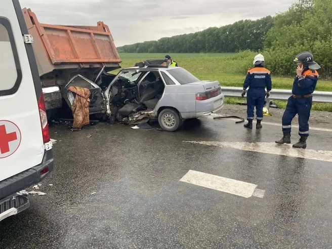 Автомобиль двигался от улицы Петухова в сторону ОбьГЭС. | Источник: ГАИ Новосибирской области