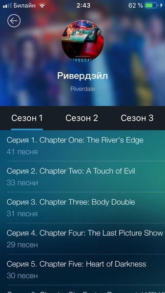 Приложение дня: библиотека саундтреков твоих самых любимых сериалов