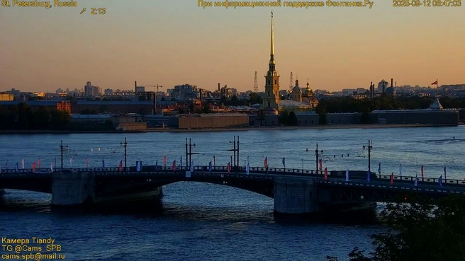 Солнца в Петербурге еще много, но жара ушла | Источник: кадр супервидовой веб-камеры