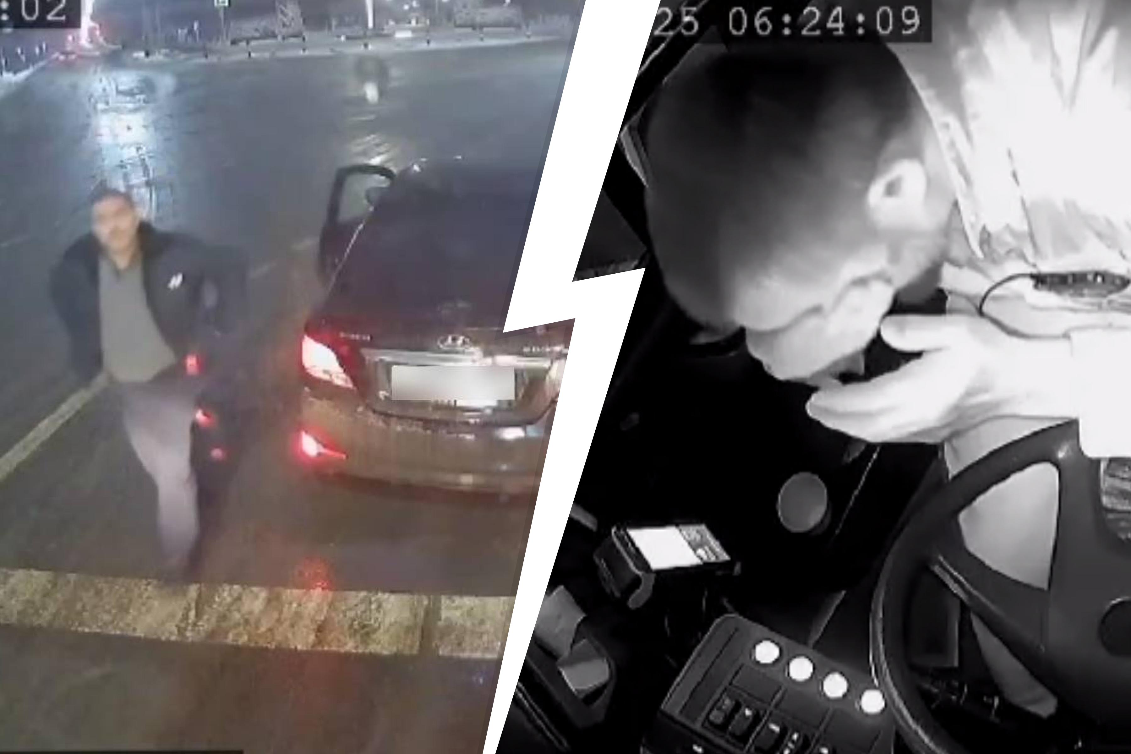 «Догнал его»: в Ярославле автомобилист напал на водителя автобуса. Видео