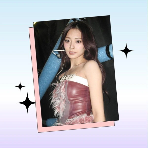 Стрелки + серая помада: идея необычного макияжа на зиму 2025/26 от Цзыюй из TWICE | Источник: theGirl