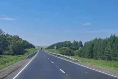 В Башкортостане отремонтировали участок трассы Бирск – Тастуба – Сатка