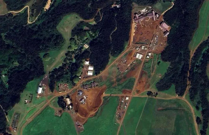 Участок Цукерберга на Кауаи  | Источник: Google Earth via Yahoo