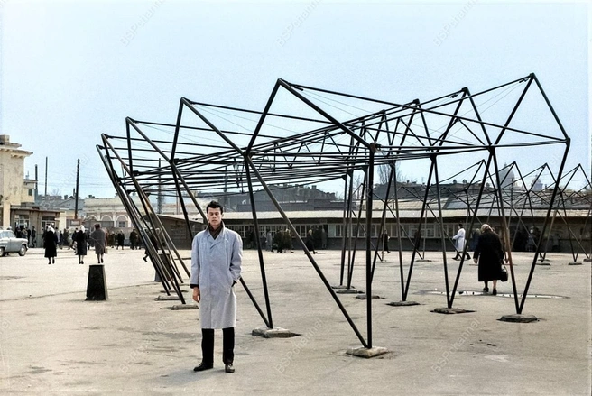 Новый рынок, 1960 год | Источник: Георгий Игнатенко / BspChannel