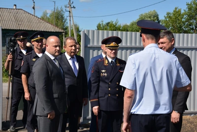 Участковому в Платоновке вручили ключи от служебного дома