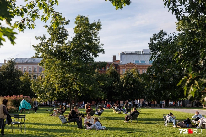 В закатном свете остров особенно хорош | Источник: Ирина Шарова / 72.RU