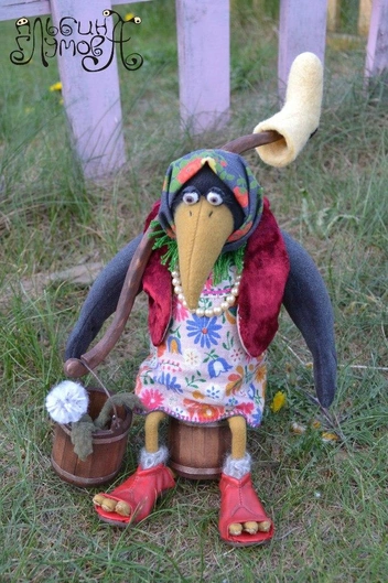 Первые куклы пермячки изображали животных и были из текстиля | Источник: Авторские куклы Альбины Глумовой / Vk.com