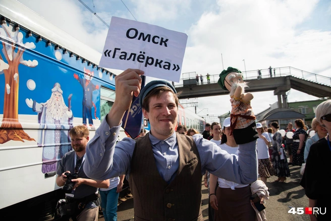 Омский театр «Галёрка» создан в 1990 году по инициативе Владимира Витько | Источник: Надежда Тихомирова / 45.RU