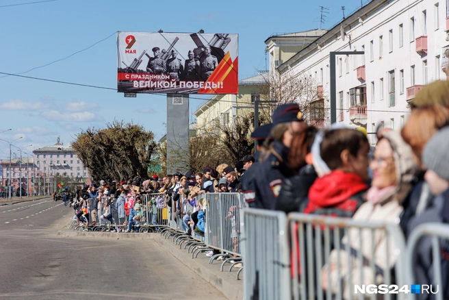 Парад снова пройдет на правом берегу | Источник: Мария Ленц / NGS24.RU