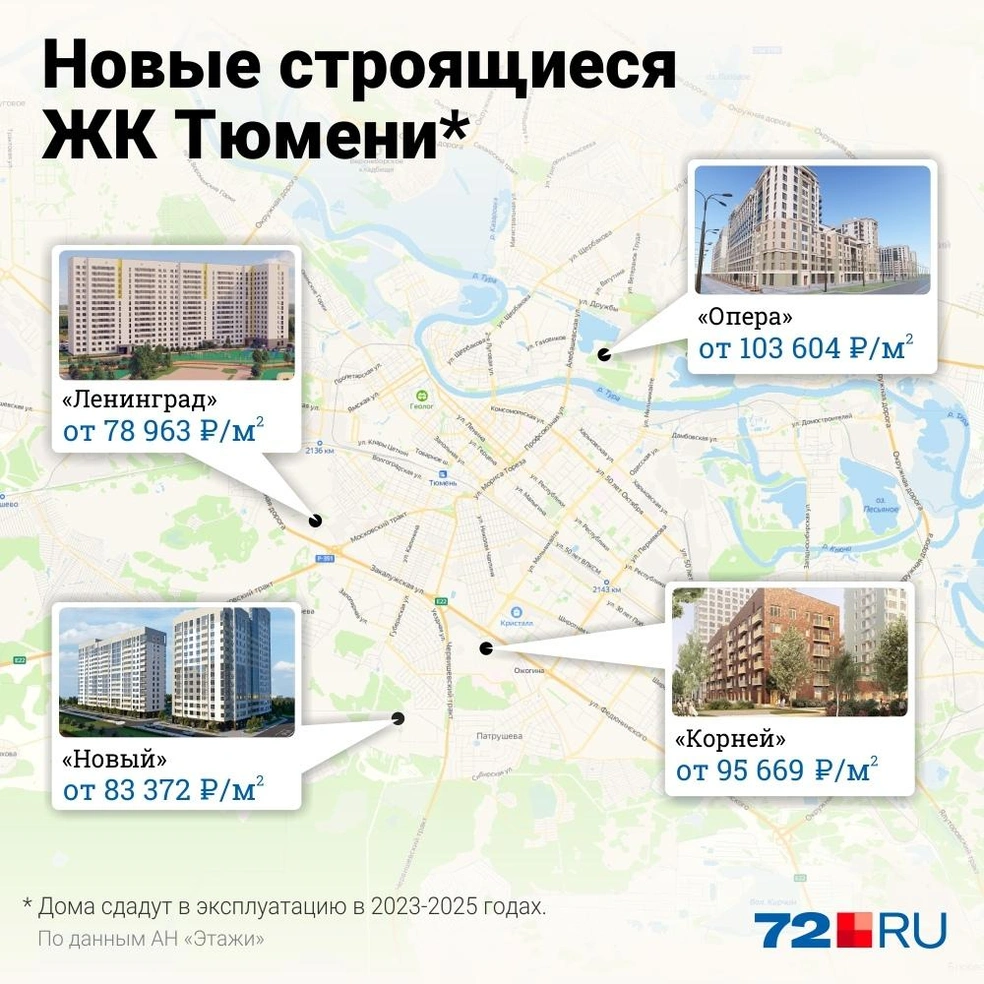 Новостройки в Тюмени: какие ЖК строятся в городе - 10 июля 2022 - 72.ру