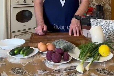 Heatwave? Cold Soup Recipe from Sergey Manenkov