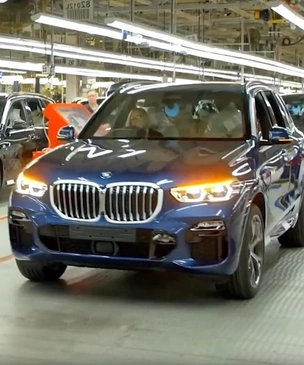 В Калининграде собрали партию BMW