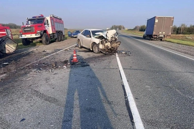 Двое погибли в ДТП с Toyota на трассе под Новосибирском