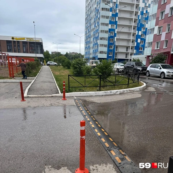  Переносные лежачие полицейские | Источник: читатель 59.RU