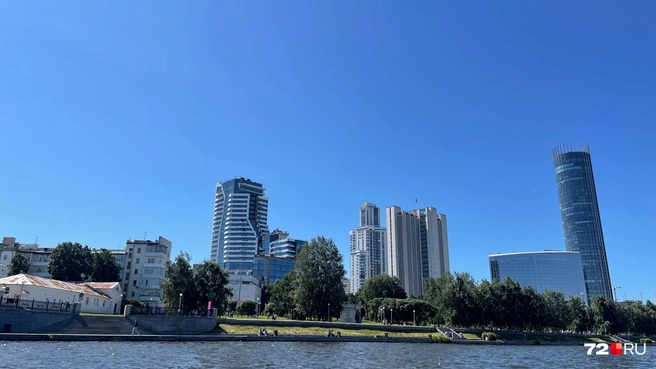 Вид с Городского пруда | Источник: Дарья Макеева / 72.RU