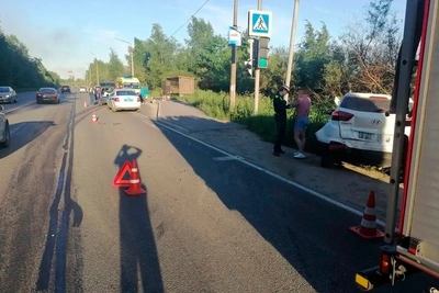 В Череповце в аварии с двумя иномарками пострадал ребенок