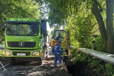 200 метров нового водопровода для 15 домов во Владикавказе