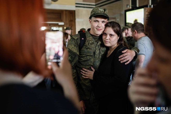 До отправления оставалось чуть больше получаса | Источник: Евгений Софийчук / NGS55.RU