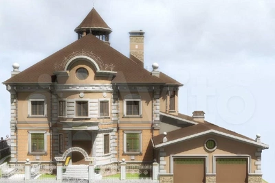 Замок с готической башней продается в Барнауле за 125 млн рублей