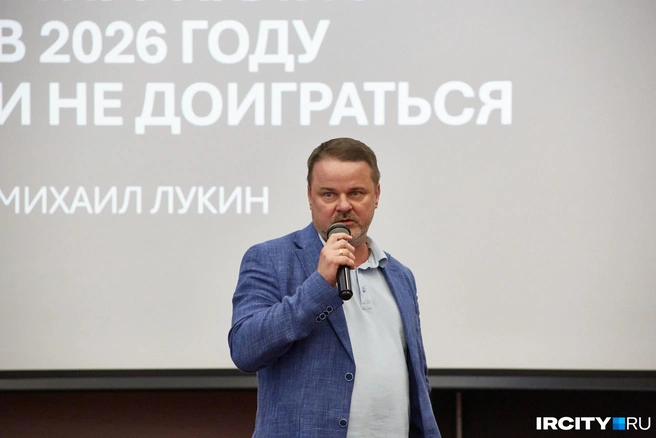 Главный редактор газеты «КоммерсантЪ» Михаил Лукин | Источник: Даниил Конин / «ИрСити»