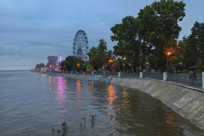 В Хабаровске вода в Амуре поднялась на 1 см