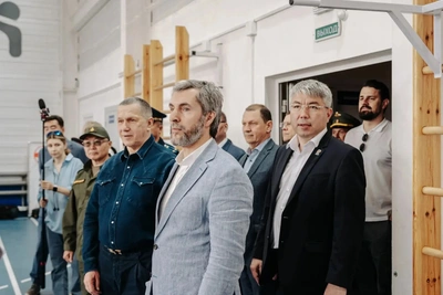 Визит Трутнева в кадетскую школу Улан-Удэ