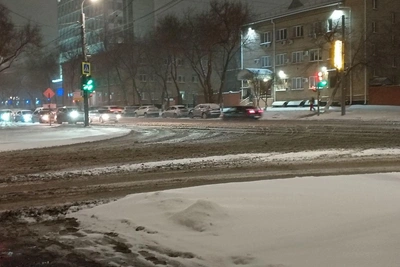 Прирост снега в Оренбурге составил 20 сантиметров