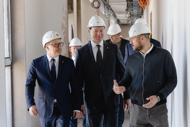В комплексе предусмотрены тренировочные пространства для бокса, кикбоксинга, боевого самбо, греко-римской и вольной борьбы, дзюдо, тхэквондо, ММА, баскетбола и волейбола | Источник: Илья Бархатов